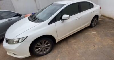 Veículo furtado é recuperado pela polícia e homem é preso em Pedreiras