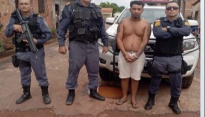 Homem é preso com drogas em São Luís Gonzaga do Maranhão