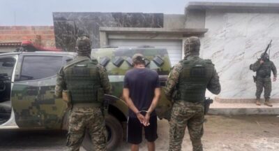 Suspeito de Abusar da própria Filha é preso pelo Cosar após cumprimento de Mandado de Prisão em Lago Verde