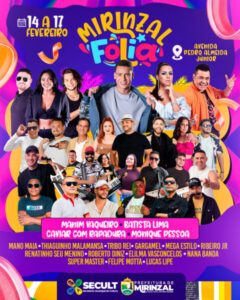 Grande expectativa toma conta de Mirinzal para o Mirinzal Folia 2026