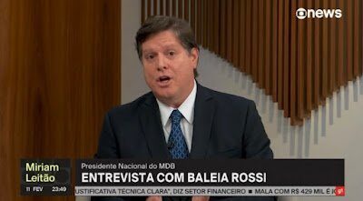 ”No Maranhão o PT não apoia o MDB”, diz Baleia Rossi