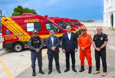 Governo do Maranhão reforça Sistema de Segurança Pública com entrega de 16 novas ambulâncias