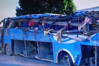 Ônibus com trabalhadores maranhenses tomba em SP e seis morrem