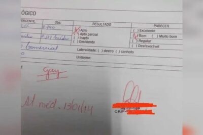 Supermercado é condenado a pagar R$ 15 mil de indenização após anotação “gay” em ficha de funcionário