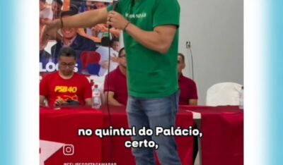 Camarão parte para cima de Brandão: ‘Não adianta reunião no quintal do Palácio’