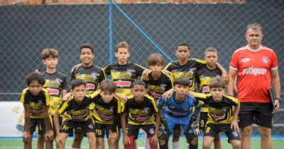 Time Sub 13 da Escolinha de Futebol CTM estreou com empate na Liga de Paço do Lumiar