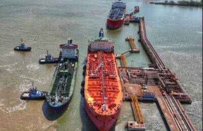 Porto do Itaqui recebe petróleo pela primeira vez em 40 anos