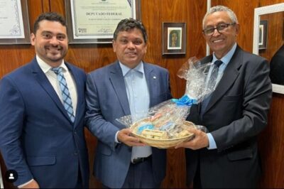 Prefeito Dr. Amílcar Rocha, vai a Brasília Firmar Parcerias em prol do povo de Barreirinhas