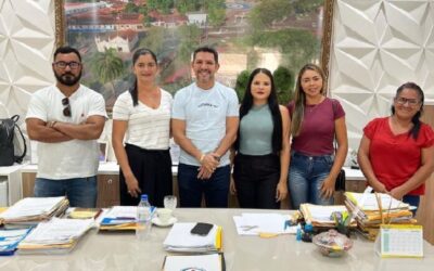 Prefeito Paraíba, realiza reunião com os conselheiros tutelares de Morros para tratar sobre melhorias