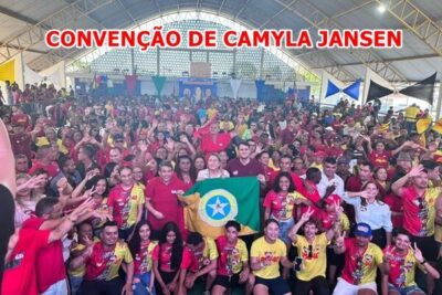 Camyla Jansen mostra força durante Convenção e segue para ser a próxima prefeita de Cajari