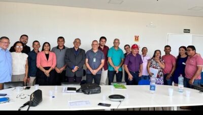 Prefeito Dr.amilcar Rocha, participa de reunião na sede do INCRA e do ITERMA, em São Luís-MA