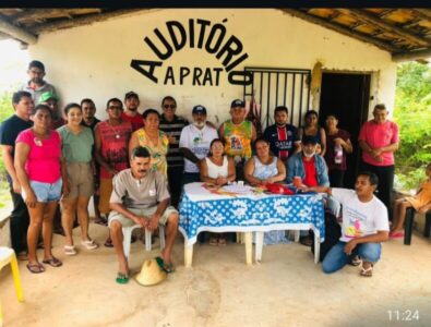 Reunião da Associação dos Pequenos Produtores Rurais de Taperas em Araioses.