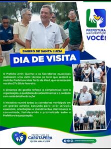 Inovação: Prefeitura de Carutapera cria o Projeto Prefeitura nos Bairros.