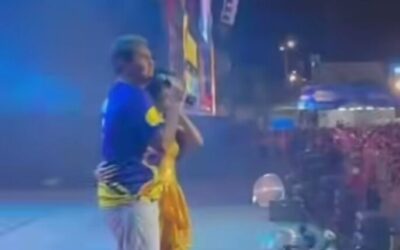 Enquanto São Luís enfrenta crise da greve de ônibus, prefeito Eduardo Braide canta e curte no pré-carnaval da Prefeitura