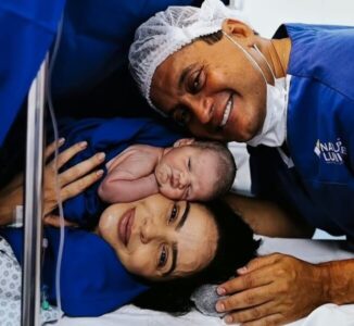 Senador Weverton celebra nascimento da filha Sarah