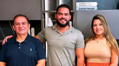 Prefeito Paulo Curió recebe visita do ex-prefeito Alberto Magno e da Advogada Tania Mendes