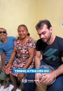 Ação social!!! Gentil Neto entrega casa reconstruída a dona Marcelina