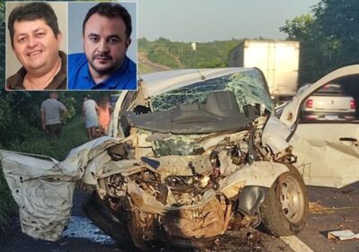 TRAGÉDIA: Muita tristeza na cidade de Caxias, morre Sinésio Aquino e vereador Teódulo em acidente de carro