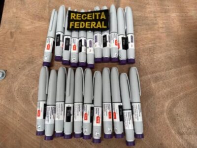 Receita Federal apreende canetas para emagrecimento avaliadas em R$ 264 mil no Aeroporto de São Luís