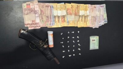 POLÍCIA CIVIL PRENDE HOMEM POR TRÁFICO DE DROGAS E POSSE DE ARMA DE FOGO EM PINDARÉ-MIRIM