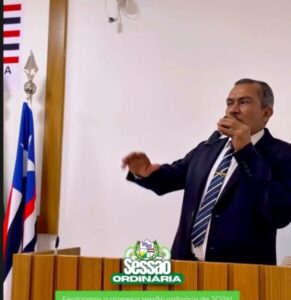 Vereador base do prefeito defende gestor e classifica denúncias como “dor de cotovelo” em sessão na Câmara de Humberto de Campos