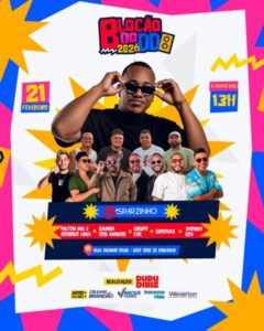 Blocão do DD! Dudu Diniz comanda o maior Bloco de Carnaval de São José de Ribamar