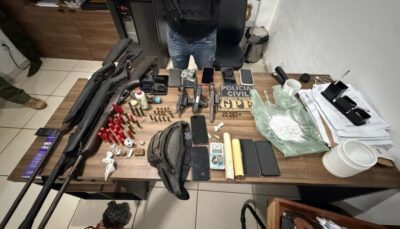 Polícia Civil desarticula grupo suspeito de homicídios e tráfico no interior do Maranhão