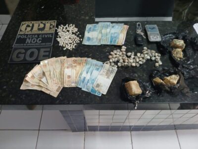 POLÍCIA CIVIL PRENDE LIDERANÇA DO TRÁFICO DE DROGAS NA CIDADE DE CAXIAS