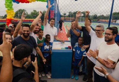 Secretário de Assuntos Municipalistas, Orleans Brandão entrega complexo esportivo e reforça investimentos do Estado em Penalva
