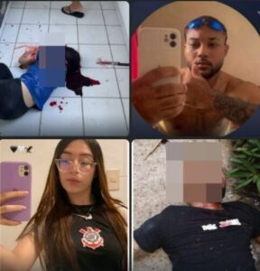 FEMINICÍDIO/”MAIS UMA VEZ” O CIÚME! VÍDEO: Jovem é morta a facadas em condomínio (Residencial Piancó 3) por ex-companheiro que joga-se do segundo andar e também morre