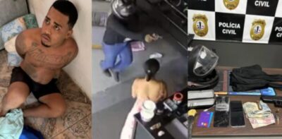 Suspeito de assaltar academia é preso em Santa Inês; primeira-dama e criança entre as vítimas