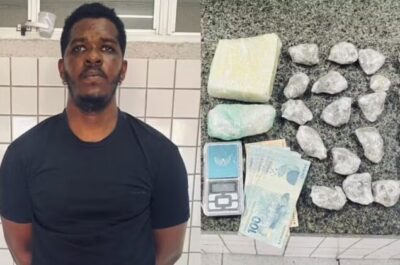 Enfermeiro procurado por roubo no MA é preso em casa usada para venda de drogas no PI