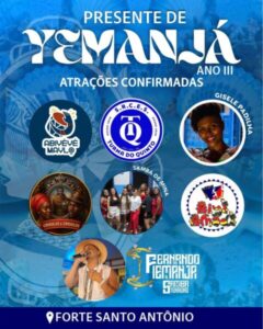 Presente de Yemanjá reúne terreiros, cultura, fé e afroempeendedorismo nesta segunda-feira em São Luís