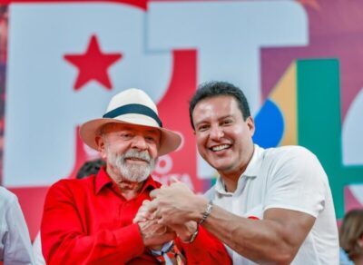 Após descartar apoio a Orleans, Lula reforça sintonia com Camarão em ato do PT; presidente critica filiações oportunistas no partido