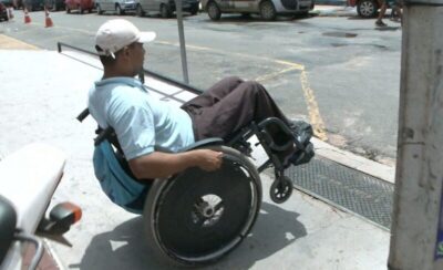 Município de São Luís e 5 empresas são condenados por falta de acessibilidade em calçadas