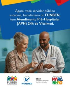 Servidores do Estado beneficiários do FUNBEM passam a contar com o atendimento 24h da VitalMed