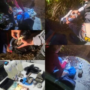 Casal é preso por tráfico de drogas e porte ilegal de arma em Mirinzal