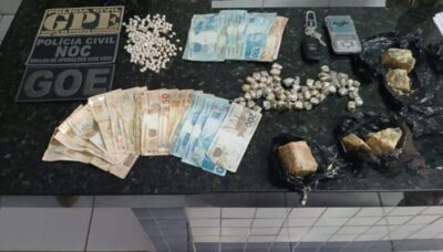 Polícia Civil prende liderança do tráfico de drogas na cidade de Caxias