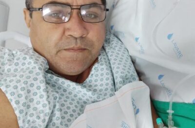 Repórter Antônio Filho se recupera bem após cirurgia em Lago da Pedra
