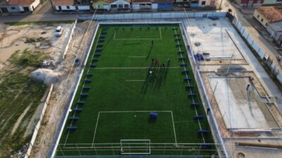 Santa Helena – Obras da nova Areninha Esportiva entram na reta final