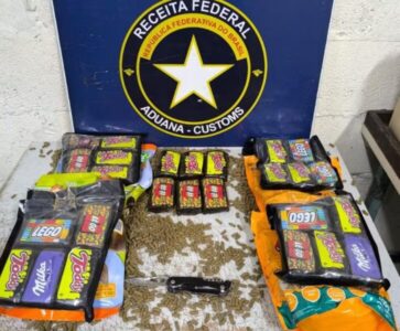 Receita Federal apreende 2,6 kg de haxixe enviados pelos Correios para São Luís