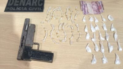 Polícia civil apreende em Timon drogas e armas na Vila do Bec e bairro Flores
