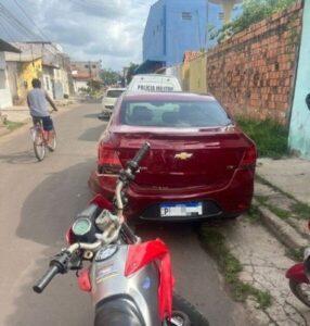 Itapecuru Mirim/MA: Acidente de trânsito causa danos materiais na Rua Marcelino Nogueira