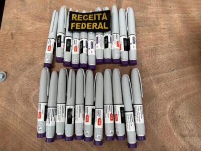 Receita Federal apreende canetas emagrecedoras em São Luís; valor estimado chega a R$ 264 mil
