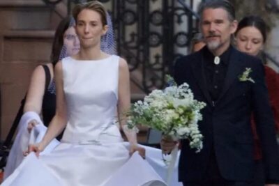 Maya Hawke, a Robin de Stranger Things, se casa em Nova York