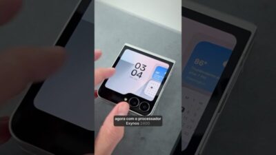 Galaxy Z Flip 7 FE (256 GB) tem 35% OFF em até 10x no Mercado Livre