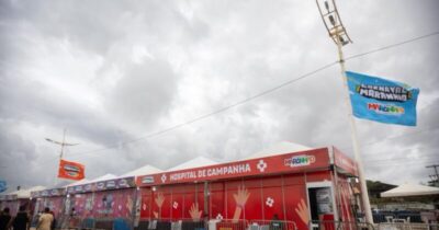 Hospitais de Campanha realizam mais de 250 atendimentos durante programação de Pré-Carnaval