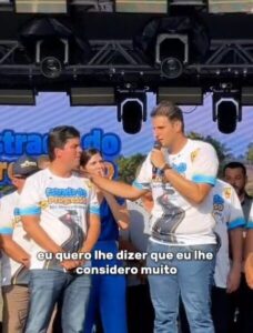 Orleans destaca parceria com ministro André Fufuca