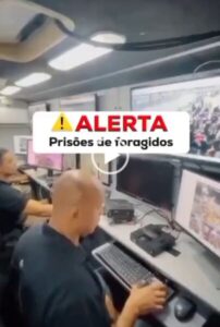 Foragidos são presos após flagrados pelo sistema de reconhecimento facial da Avenida Litorânea, em São Luís