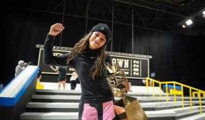 Rayssa Leal confirma estreia em 2026 na etapa da SLS em Sydney nos dias 14 e 15 de fevereiro